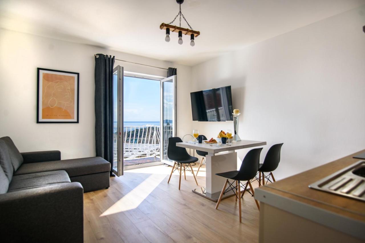 Aurora Seaview Apartment Mlini Eksteriør bilde