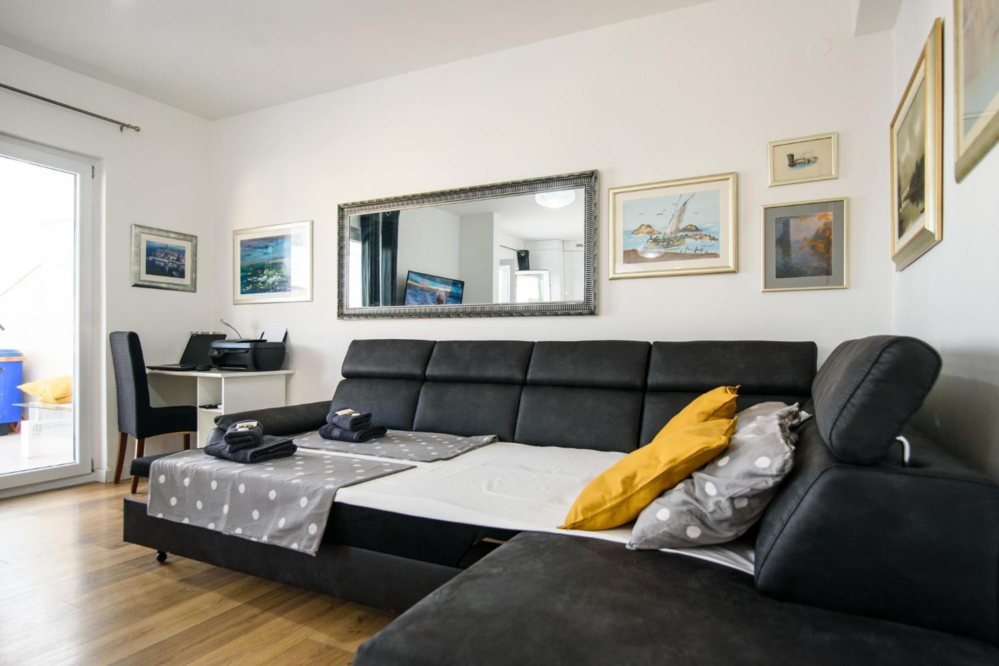 Aurora Seaview Apartment Mlini Eksteriør bilde