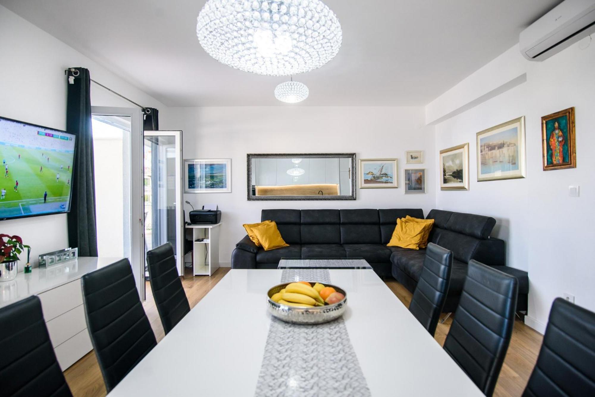 Aurora Seaview Apartment Mlini Eksteriør bilde